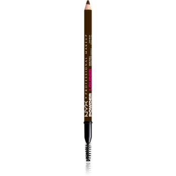 NYX Professional Makeup Powder Louder creion pentru sprancene cu pensula - imagine 2